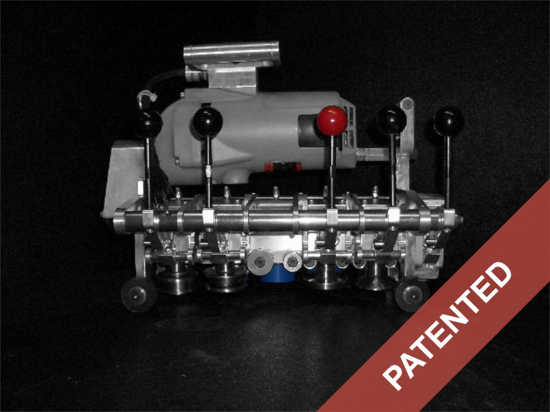 5 Station Quadlock patented roof seamer.